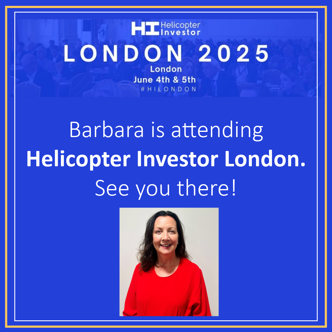 Meet Us at Helicopter Investor London, 4 – 5 June 2025