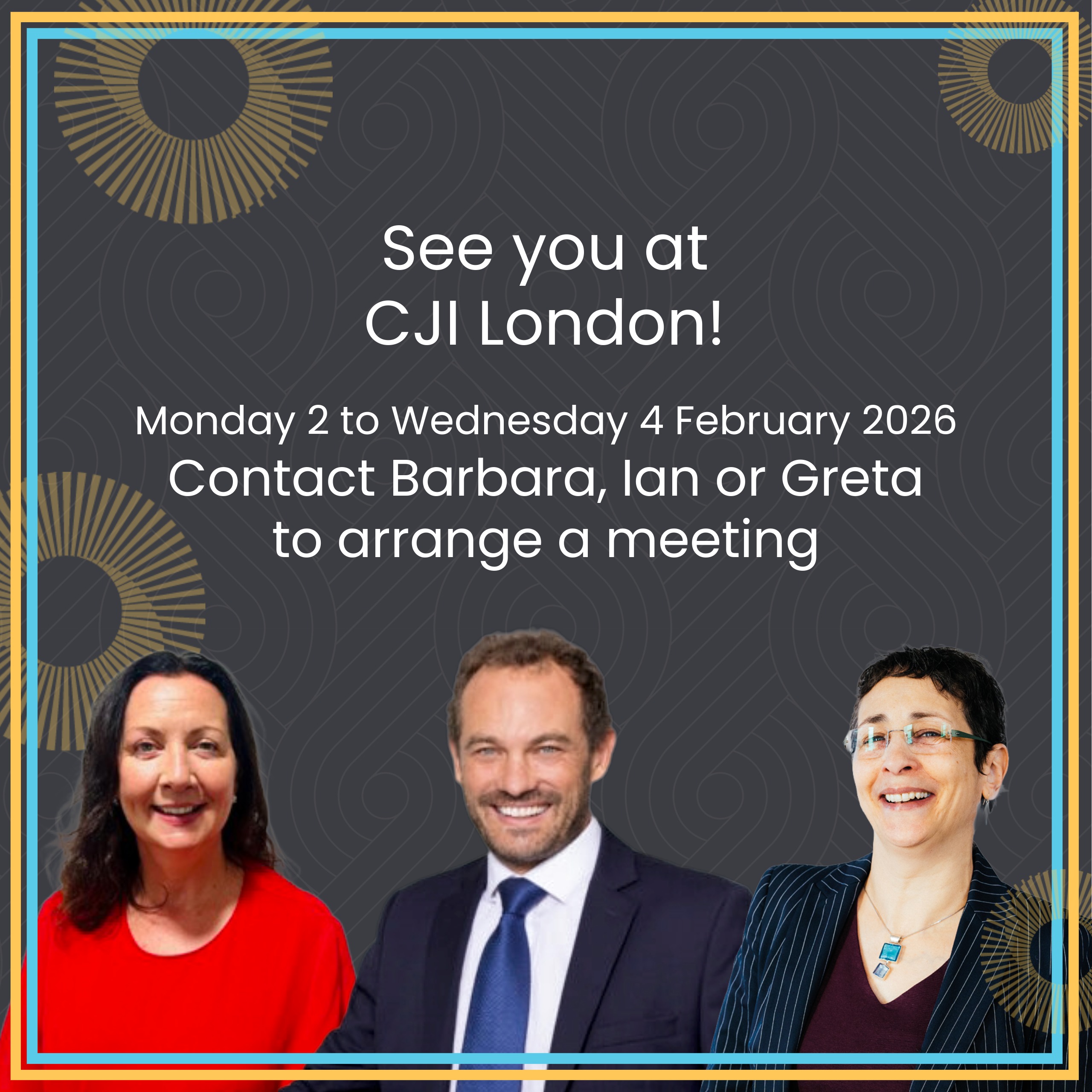 CJI London 2026: Meet Us There