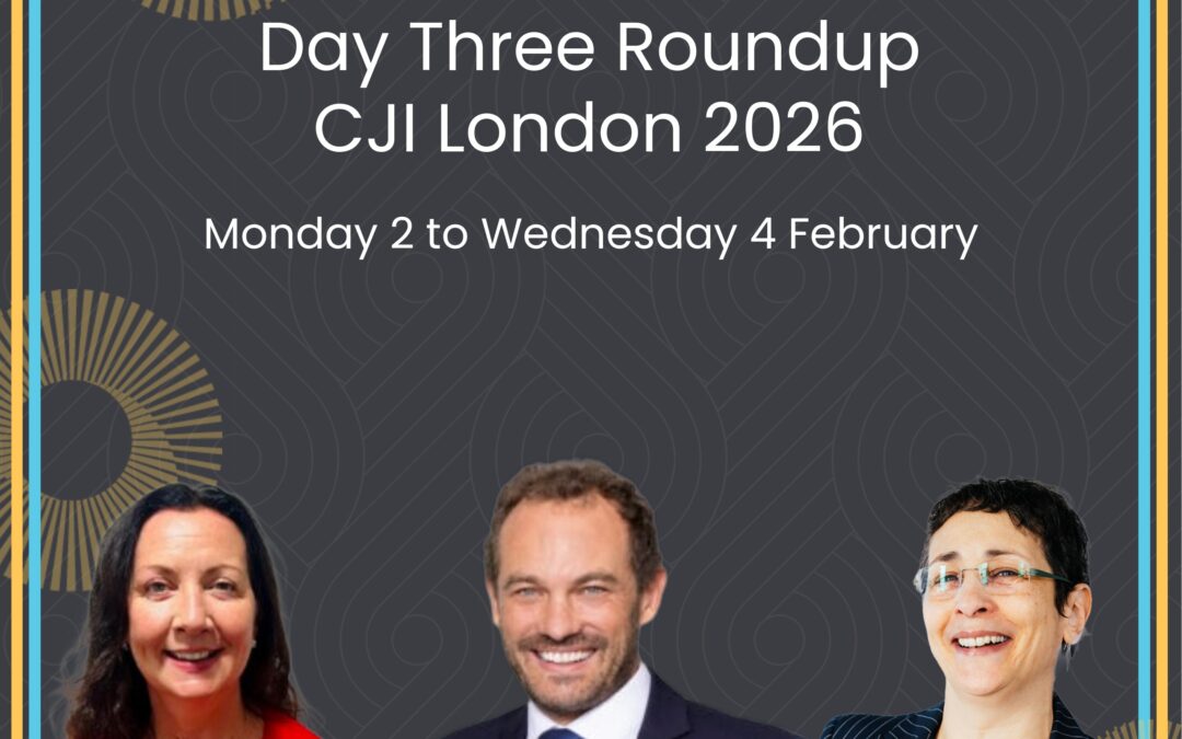 CJI London 2026: Day Three Roundup