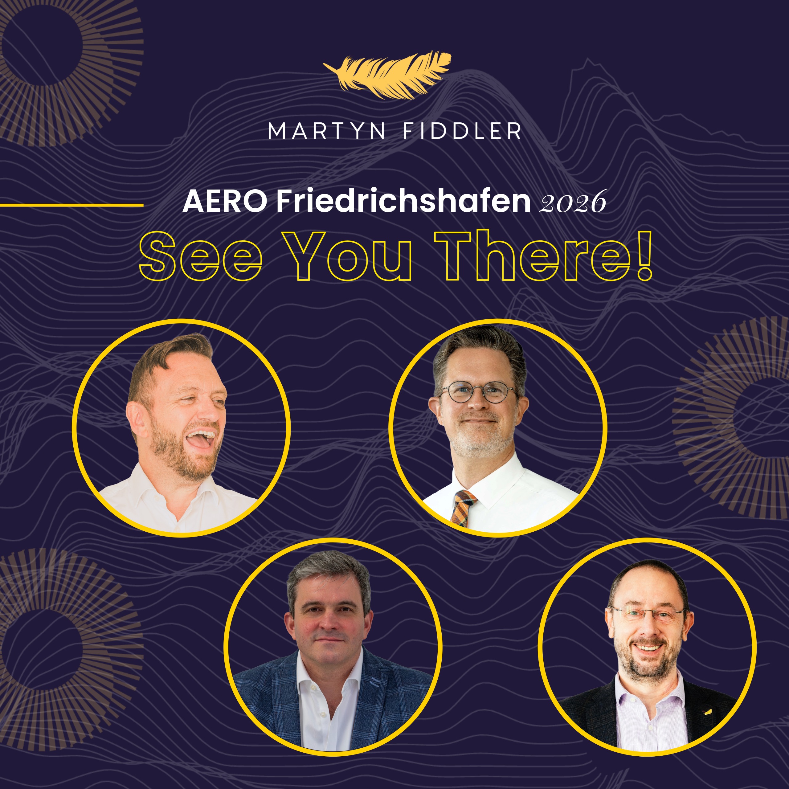 Martyn Fiddler at AERO Friedrichshafen 2026