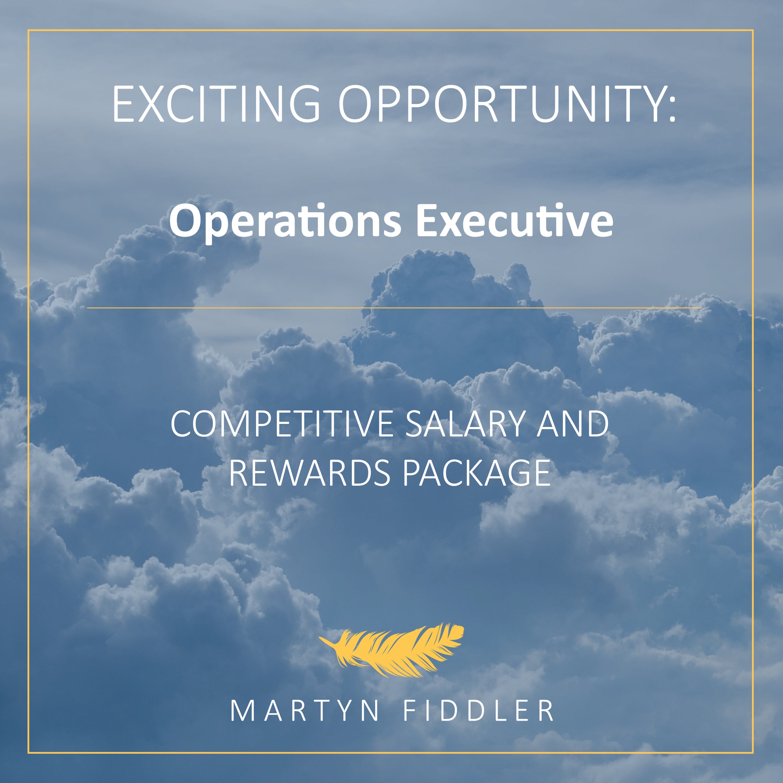 Exciting opportunity for an Operations Executive to join our UK team